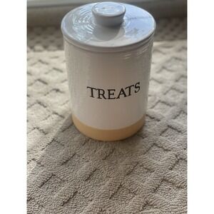 Sonoma Goods For Life Farmhouse Pet Treat Jar or ANY‎ Treats